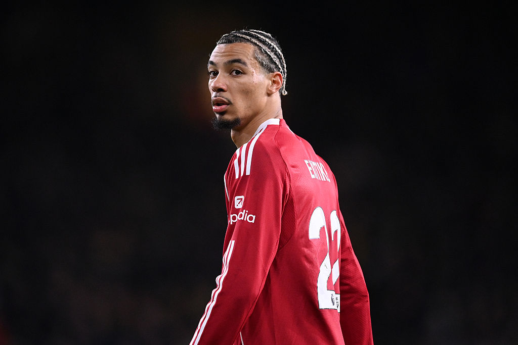Hugo Ekitike of Liverpool during the Premier League match between Wolverhampton Wanderers and Liverpool at Molineux on March 03, 2026 in Wolverhampton, England.