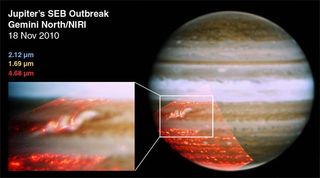 Jupiter's Missing Cloud Stripe Bounces Back Big Time