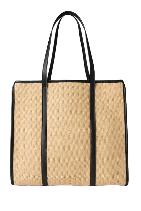 Straw Tote Bag