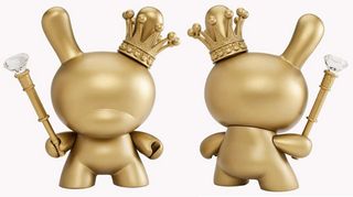 Artist Tristan Eaton created this Gold King dunny to celebrate Kidrobot's 10th anniversary last year
