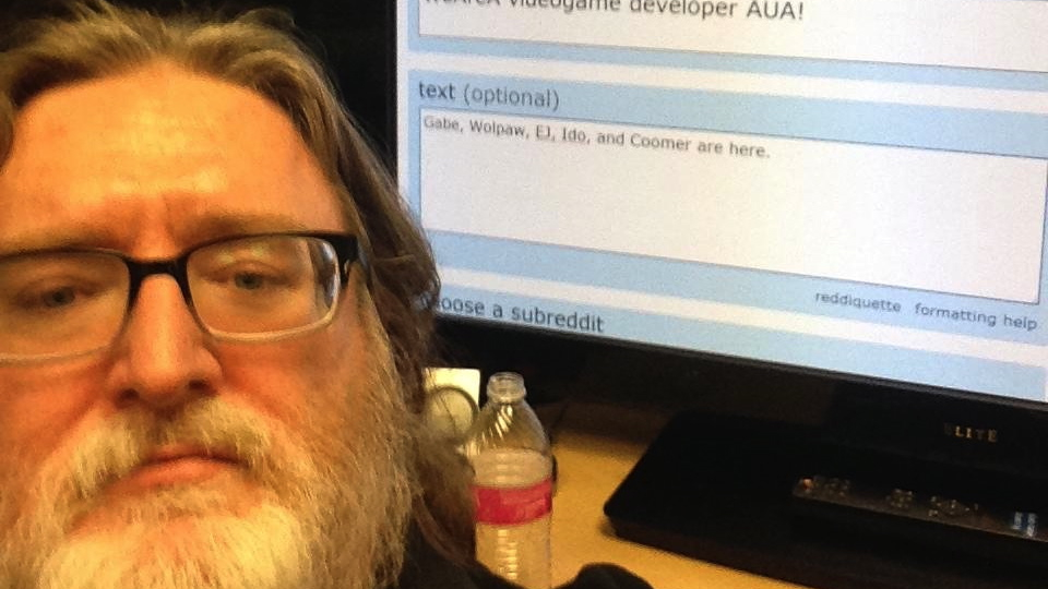 Gabe Newell selfie (from r/steam) : r/photoshopbattles