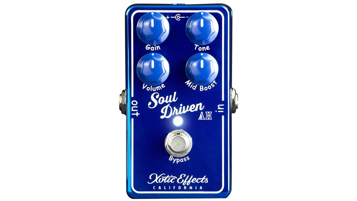 Xotic's Soul Driven Allen Hinds overdrive pedal 
