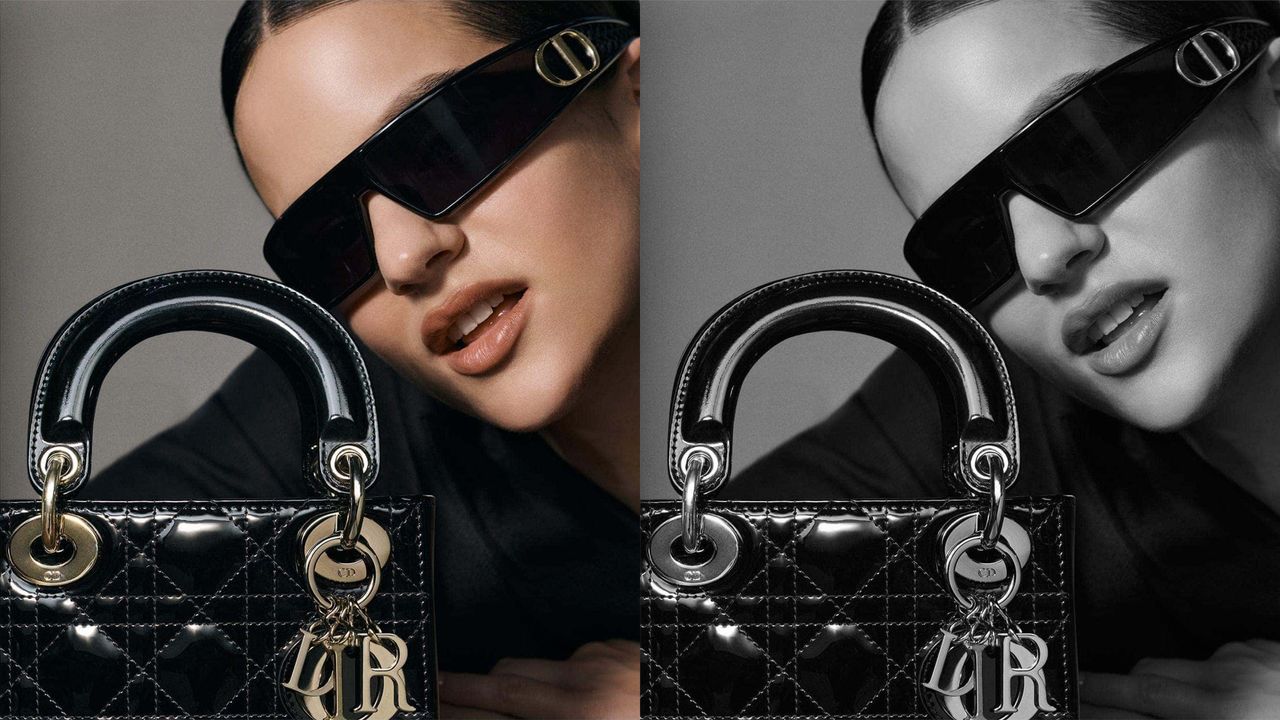 Rosalia as the face of the Lady Dior campaign