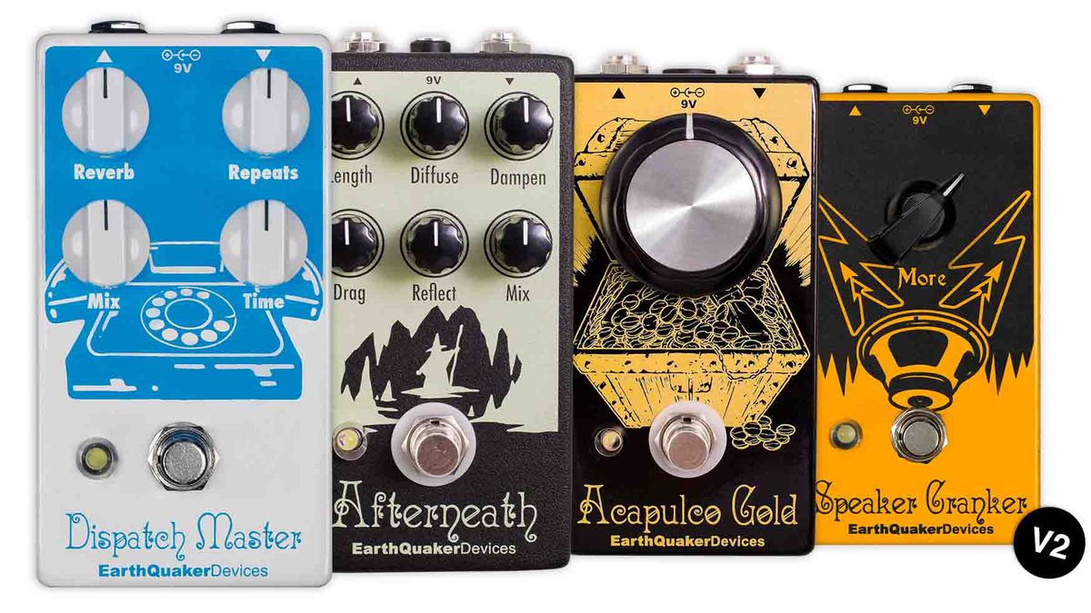 EarthQuaker Devices upgrades 4 guitar effects pedals to V2 specs