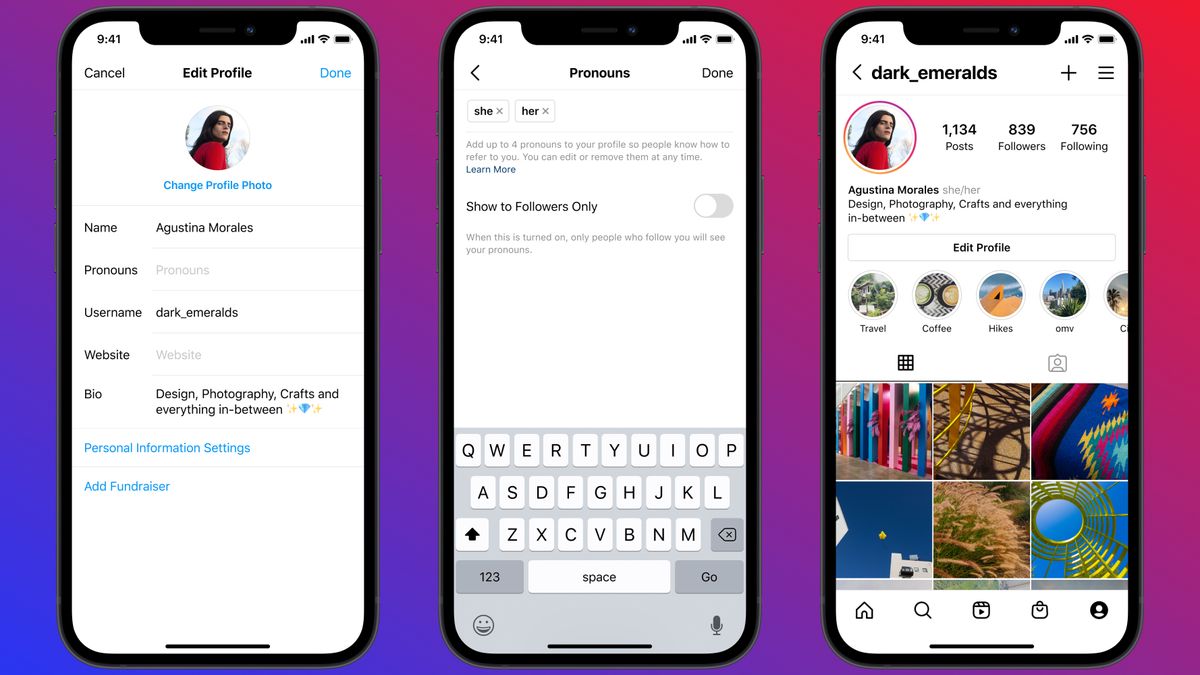 instagram-bio-gets-dedicated-pronoun-section-techradar