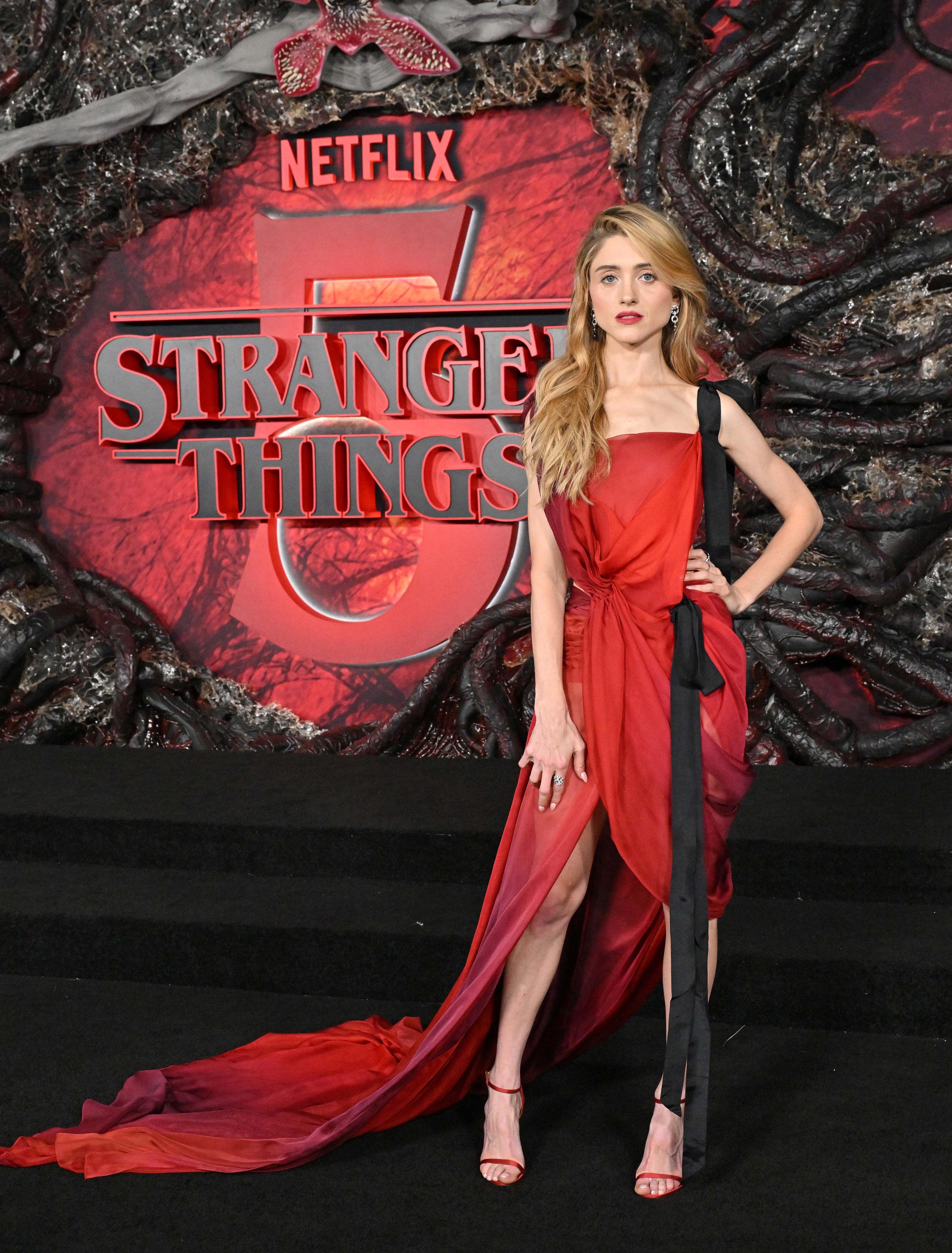 Natalia Dyer attended the Stranger Things Season 5 premiere