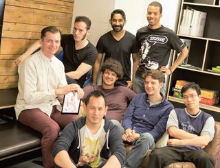 The team members of ustwogames, responsible for Whale Trail, Blip Blup and now Monument Valley