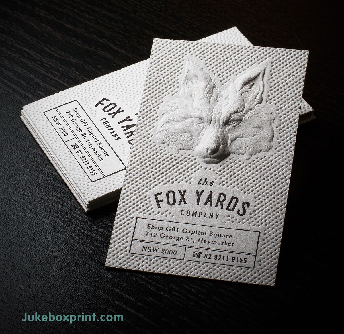 40 inspiring examples of letterpress business cards Creative Bloq