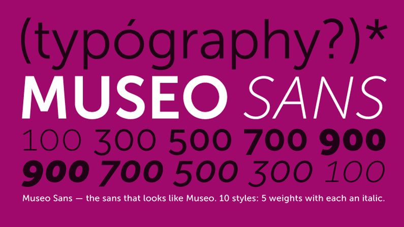 Museo 300 free font download