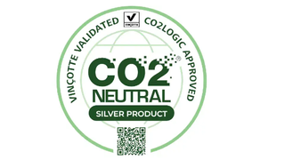 The carbon-neutral certification logo. 