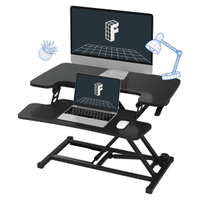 Flexispot standing desk converter with keyboard tray:Was $140 Now $100 at Amazon
Save $60 with Prime