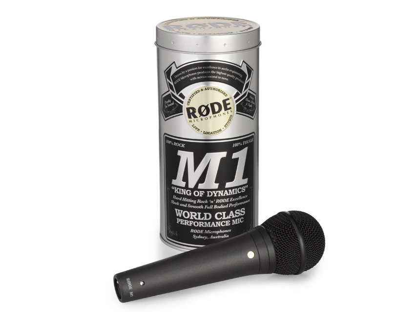 The Rode M1: if Chuck Norris wanted a mic, he&#039;d buy this one.