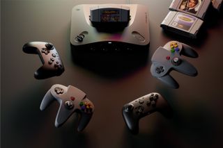 Analogue3D supports original controller and 4 players