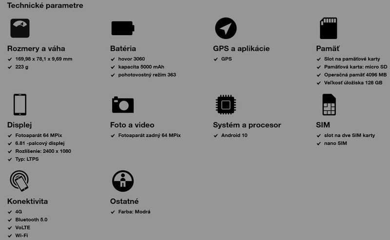 Orange Slovakia Moto G9 Plus Specs