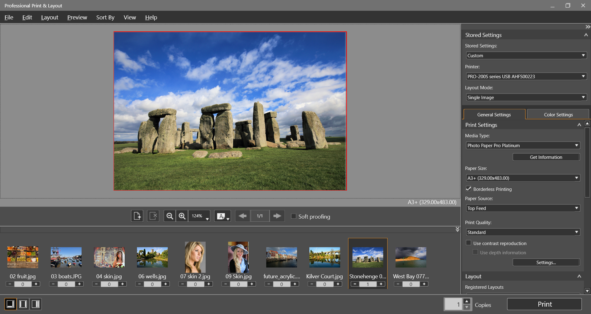 Canon PIXMA PRO-200S product shot
