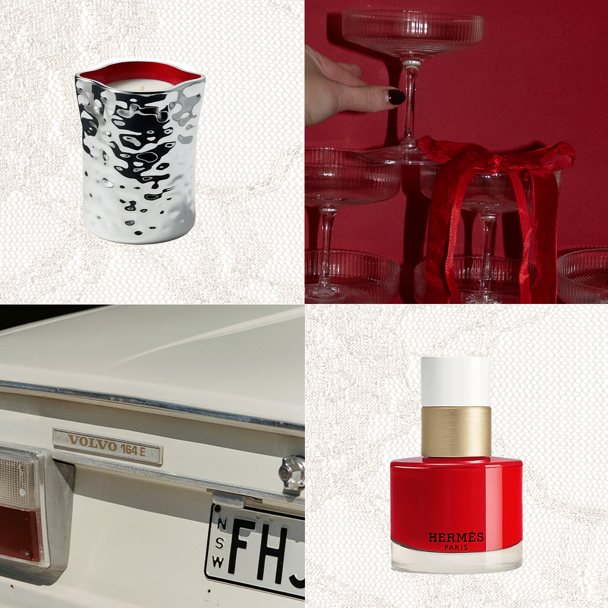 Chic Valentine's Day gifts collage