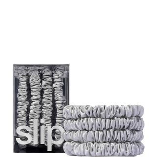 4:3 diet: Slip silk scrunchies