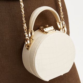 Image of white mini-handbag