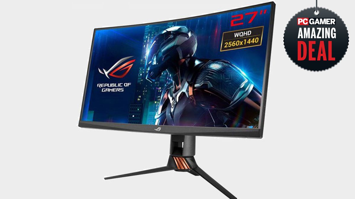 Save over £100 on this 27-inch 1440p ASUS PG27VQ gaming monitor for Black Friday