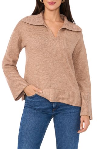 Vince Camuto, Wide Collar Sweater