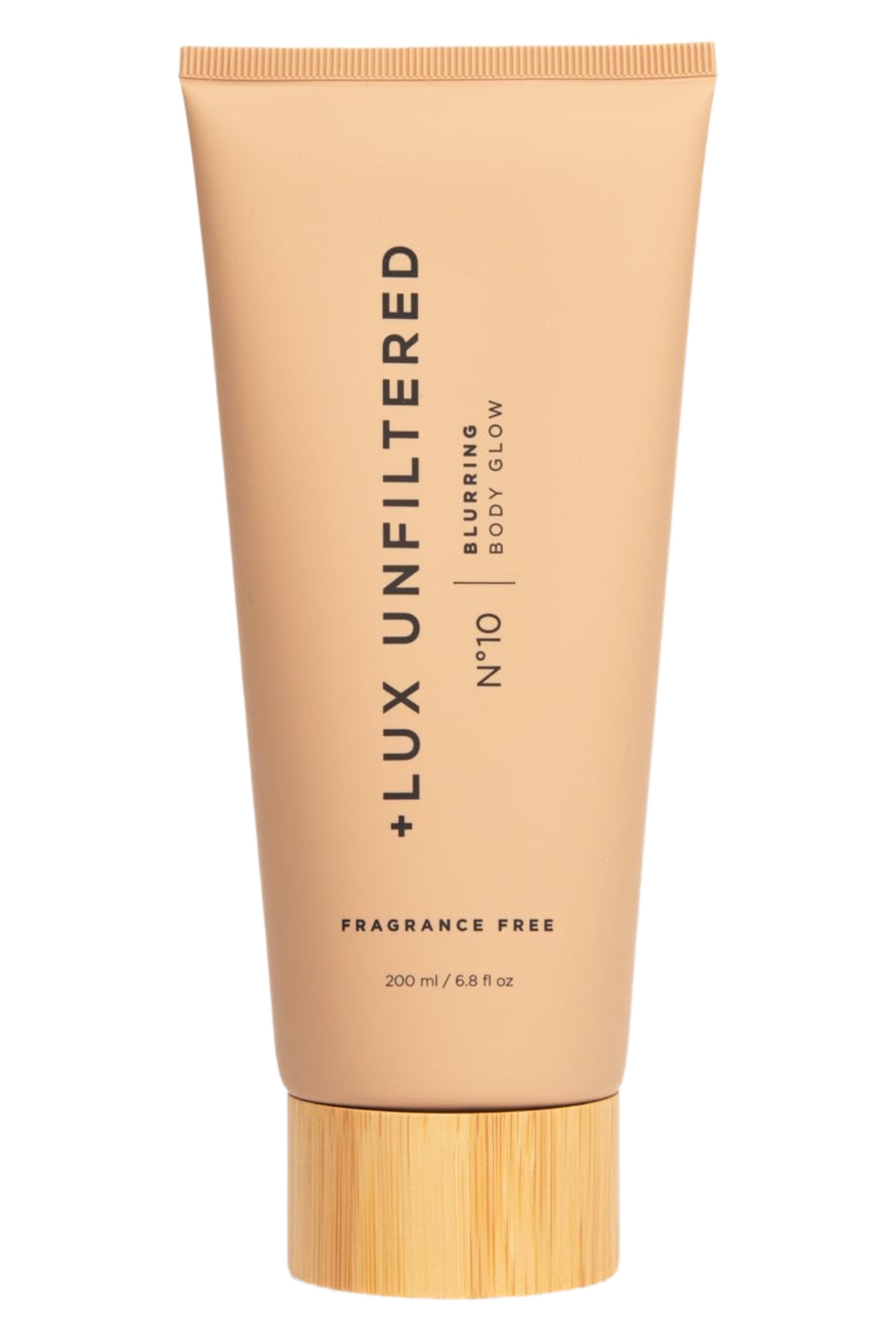 + Lux Unfiltered N°10 Blurring Body Glow Lotion - Instant Body Shimmer Lotion That Blurs Imperfections and Hydrates With Shea Butter, Squalane & Vitamin C - Vegan, Cruelty Free, Fragrance Free