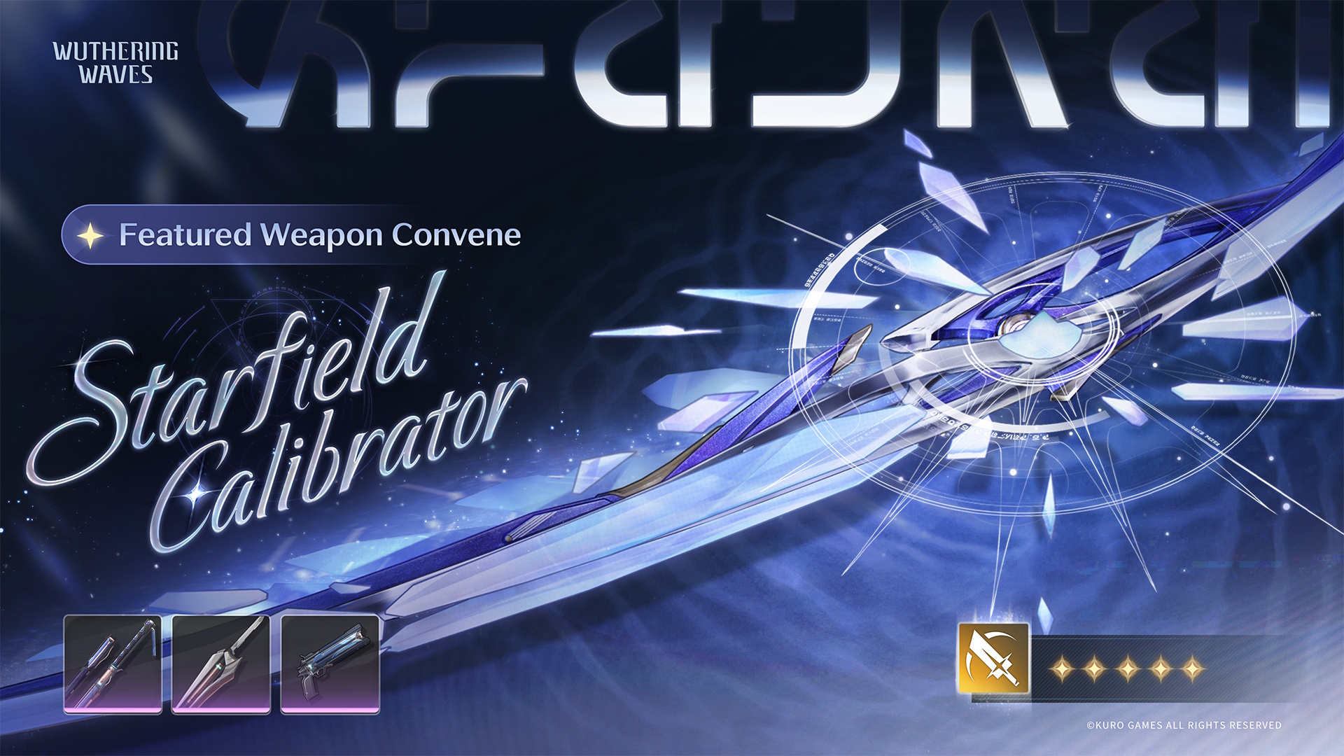 Wuthering Waves banners - Mornye weapon