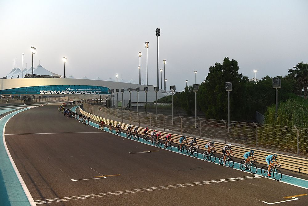 The Yas Marina F1 circuit hosted the final Abu Dhabi Tour stage