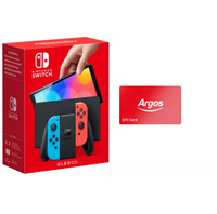 Nintendo Switch OLED + £20 gift card | £308.99 at Argos