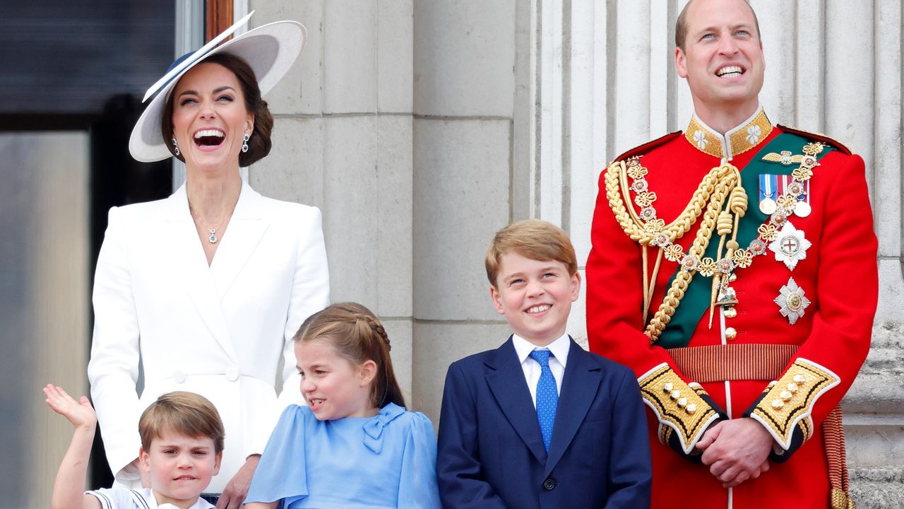 Prince William, Kate Middleton, Prince George, Princess Charlotte, Prince Louis