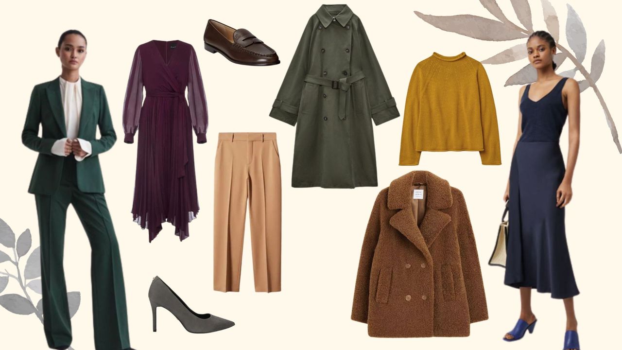 deep autumn capsule wardrobe clothing ideas