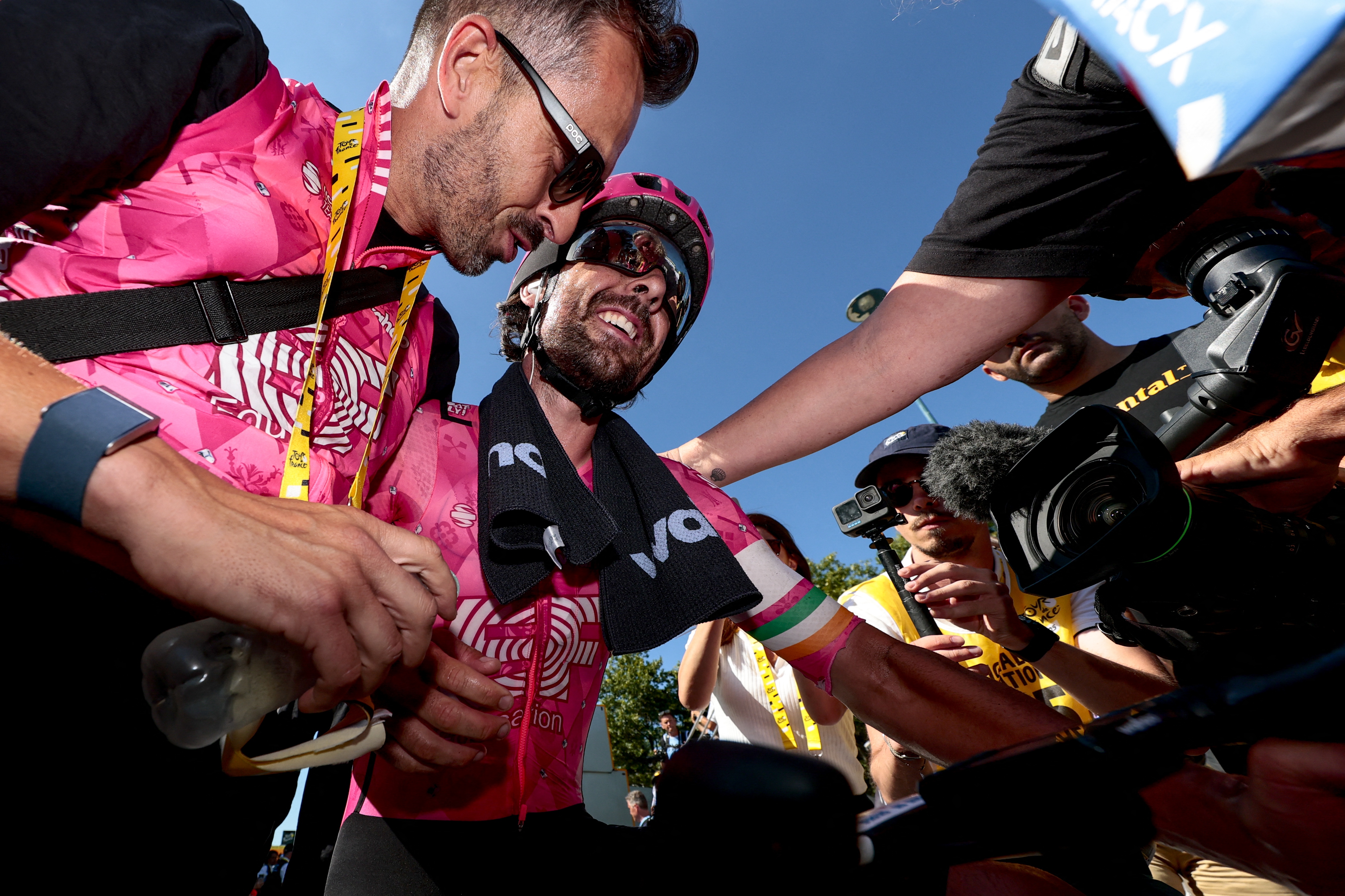 Ben Healy at the Tour de France