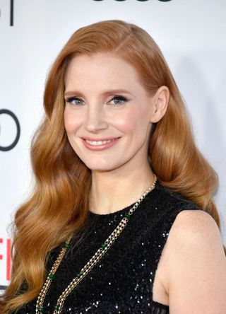 Jessica Chastain attends the screening of "Molly's Game" at the Closing Night Gala at AFI FEST 2017