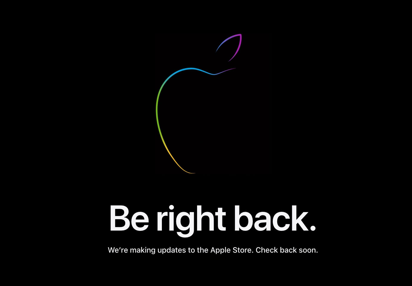 Apple Store down