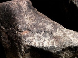 Ancient Rock Art Depicts Exploding Star