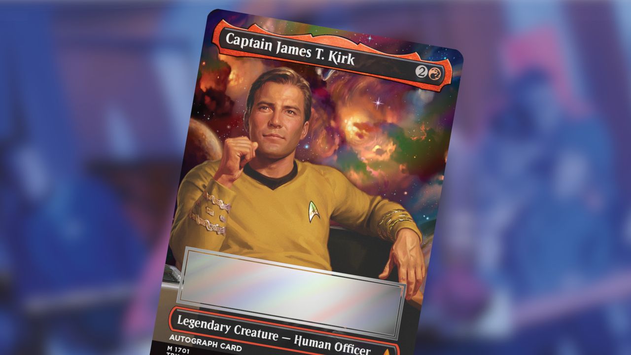 MTG Star Trek autograph cards signed by actors limited to 200 copies each
