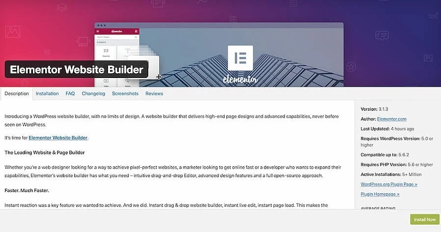 Elementor tutorial