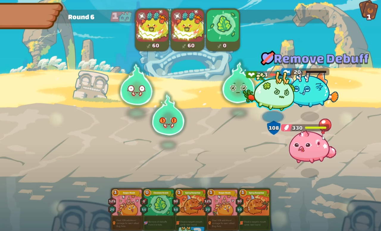 Axie Infinity combat