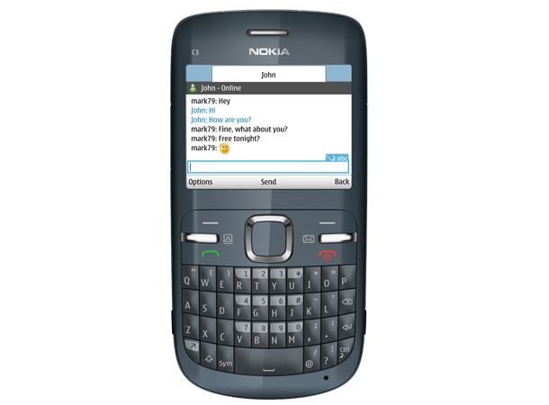 Nokia C3 black