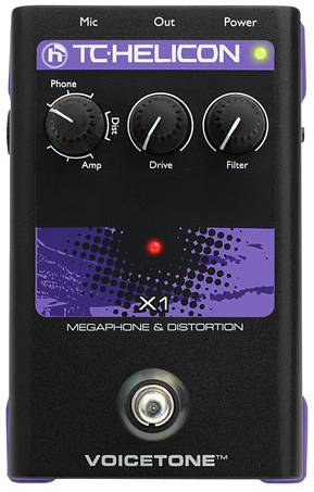 TC-Helicon VoiceTone X1 pedal
