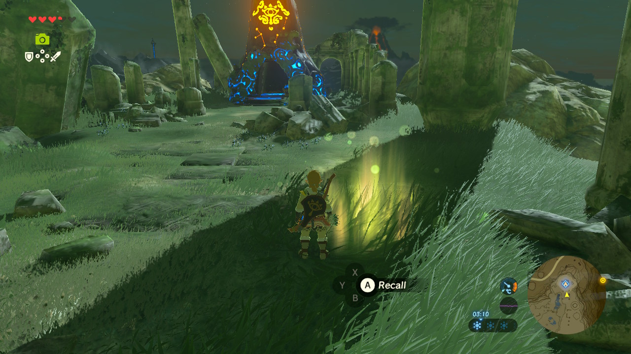 Ancient Pillar Breath of the Wild Captured Memories Collection Guide