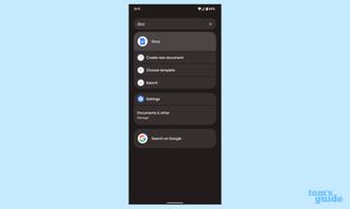 android 12 universal device search screenshot