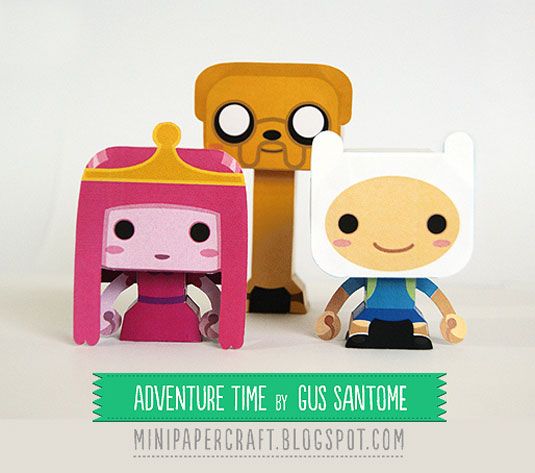 Mini Papercraft Avengers Adventure Time X Men And More Creative Bloq