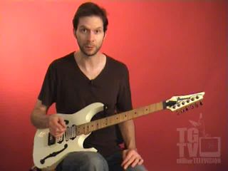 Paul Gilbert fires off another full-throttle lick