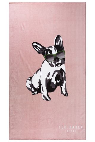 French Bulldog beach towel, £40, Ted Baker