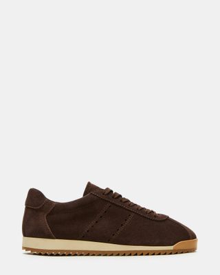 Mirage Chocolate Brown Suede