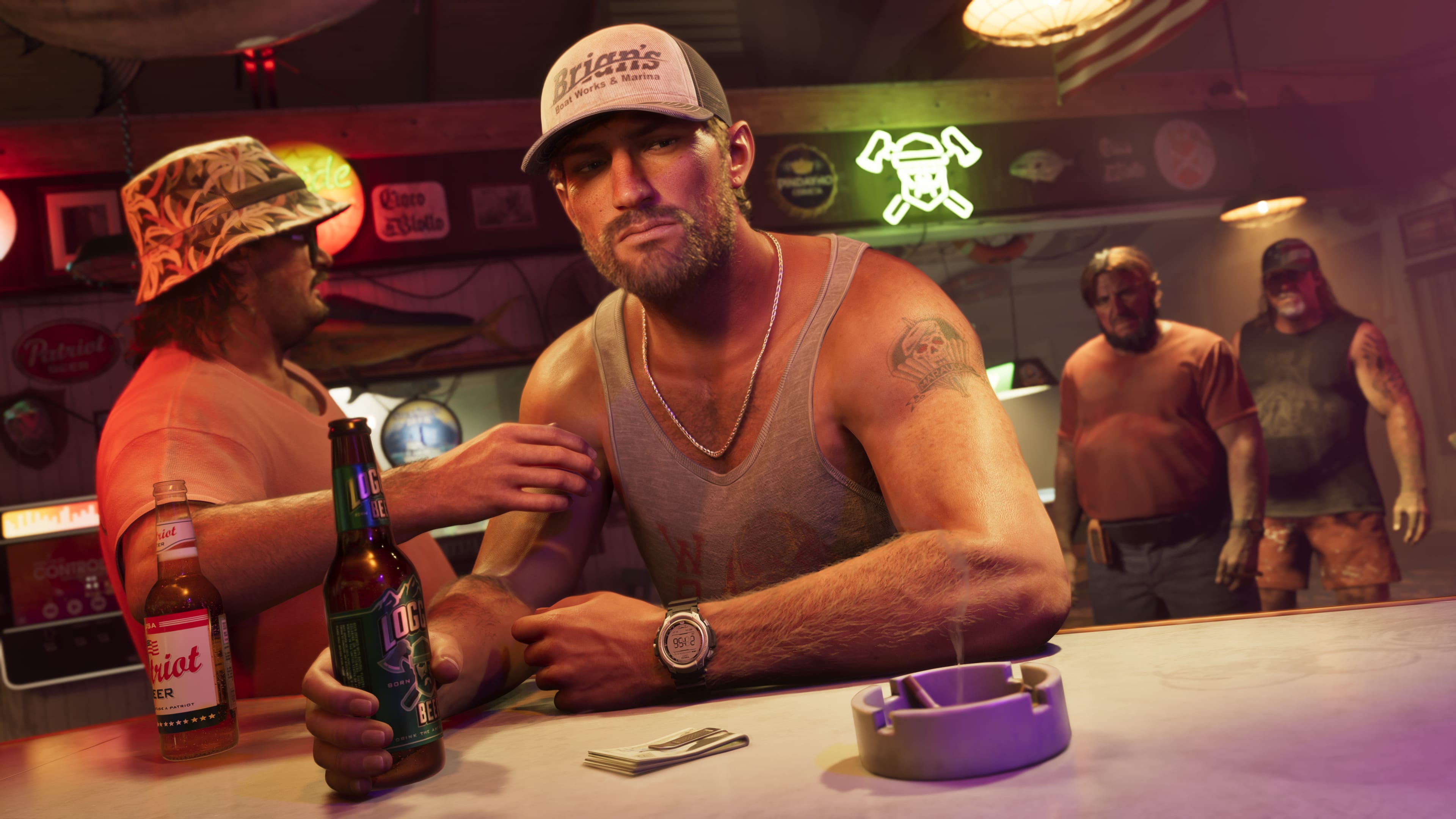 Grand Theft Auto 6 Jason in a bar
