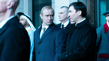 Jude Law as Putin in The Wizard of the Kremlin