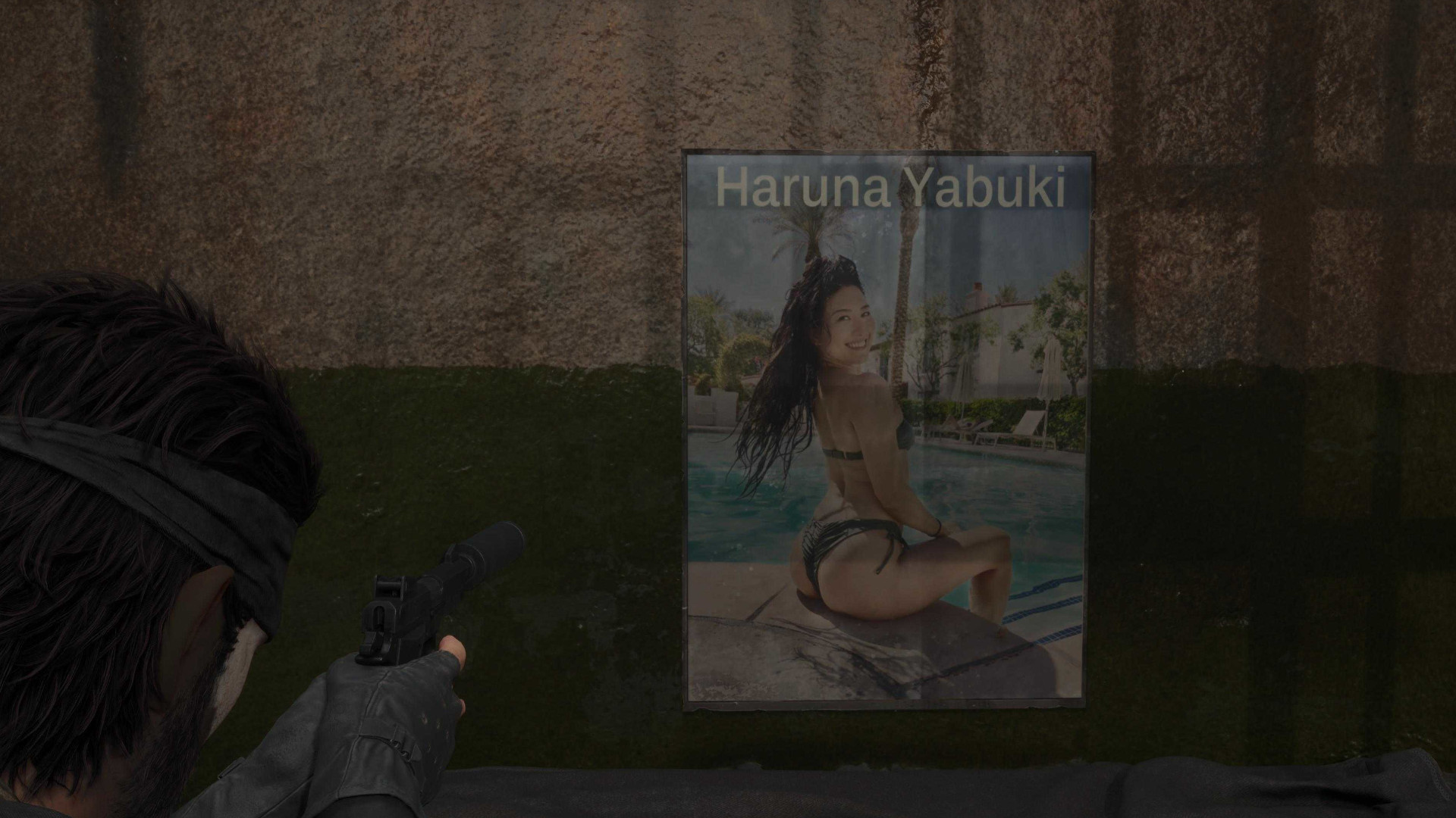 A poster in Metal Gear Solid Delta
