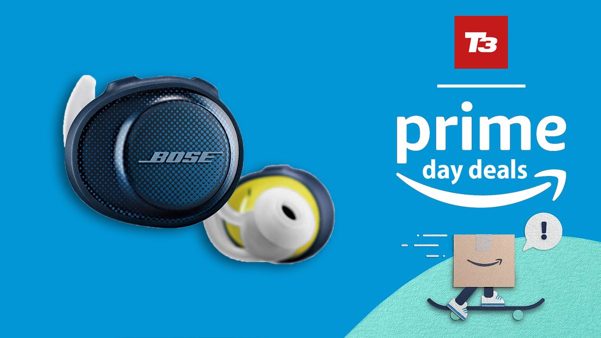 Amazon Prime Day Bose deal £70 off SoundSport Free true wireless buds T3