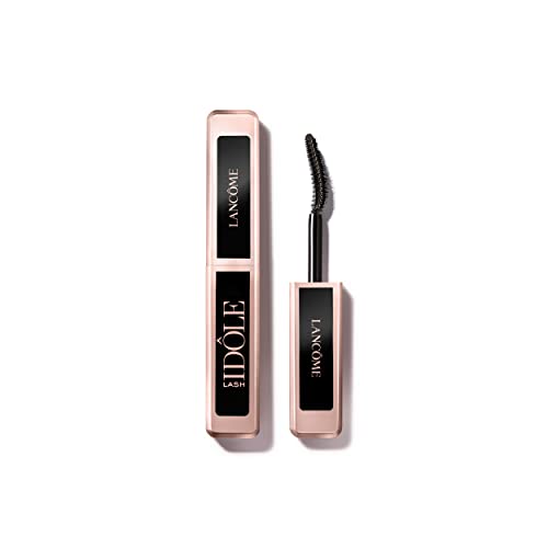 Lancôme Lash Idôle Lash-Lifting & Volumizing Mascara – Instant Volume, Length & Lift – Smudge-Proof, 24h Wear, Lengthening Mascara, Travel Size – Black Mascara